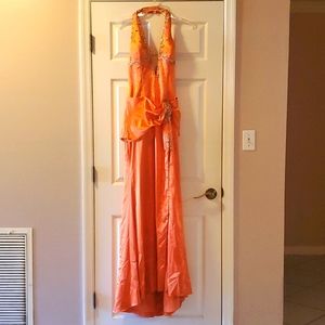 Mori Lee, size 9/10, coral